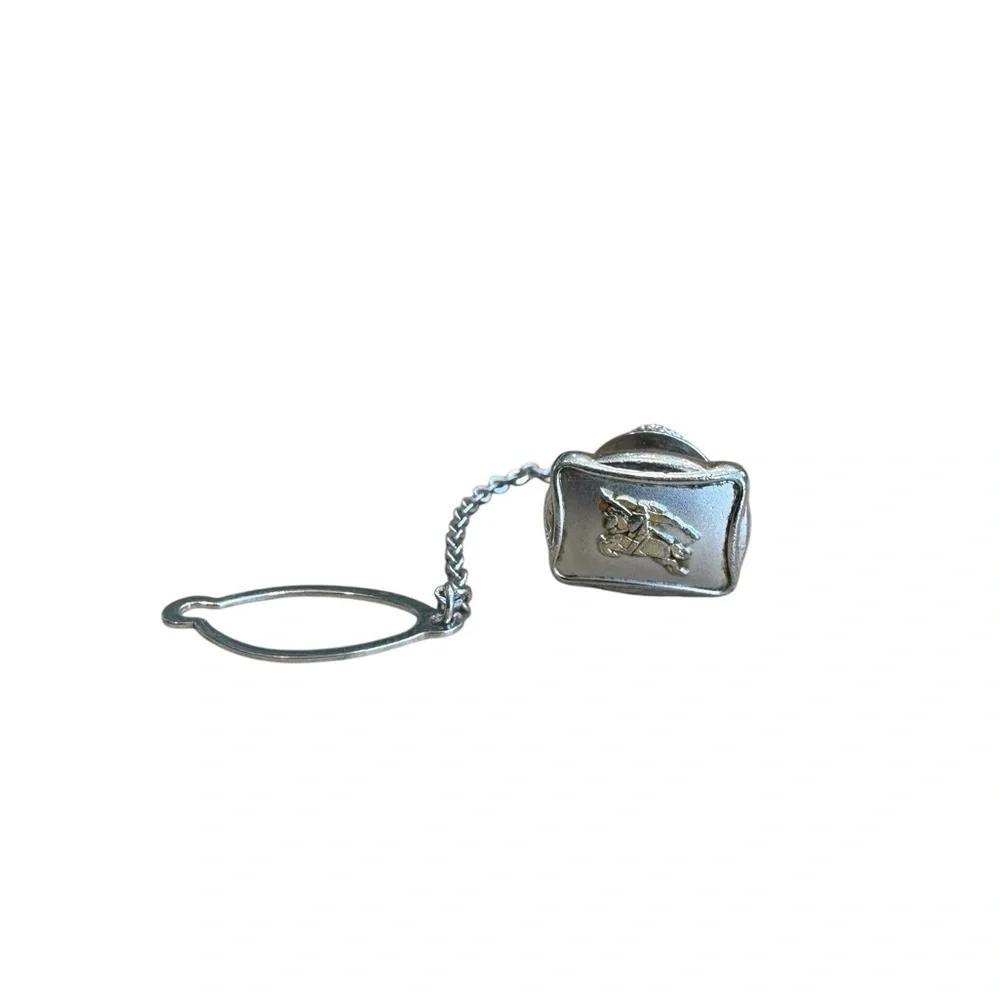 Burberry Silver with Knight Tie Pin - Picture 2 of 4